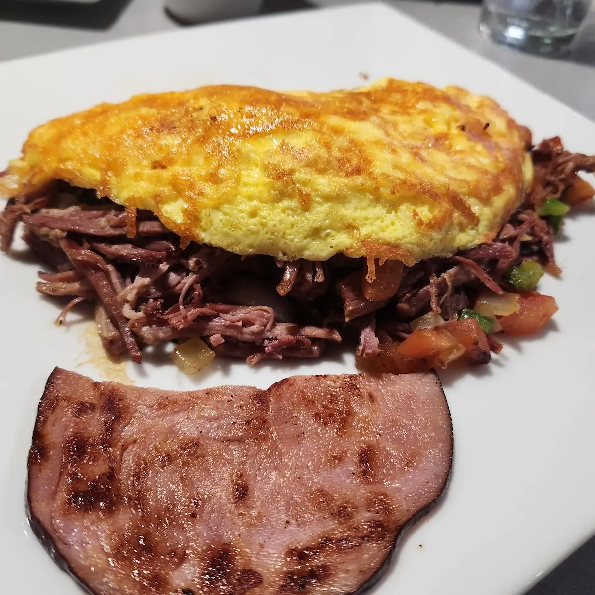 Corned Beef Omelette