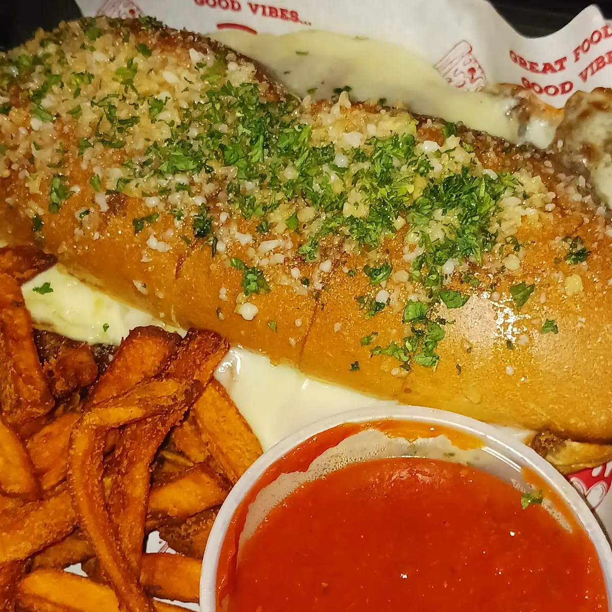 Chicken Parmigiana Sub 10