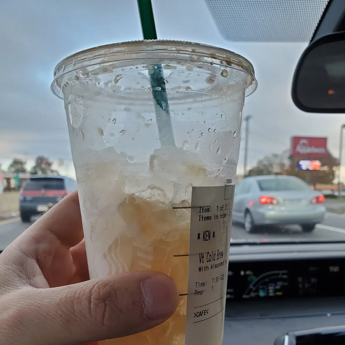 Ice Coffee with Way Too Much Ice