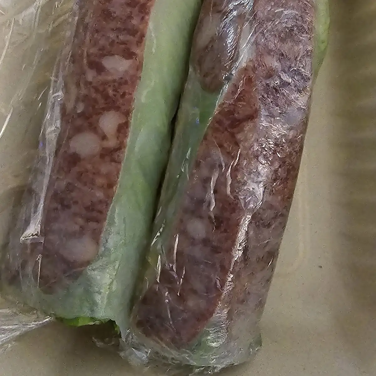 Chinese Sausage Spring Rolls