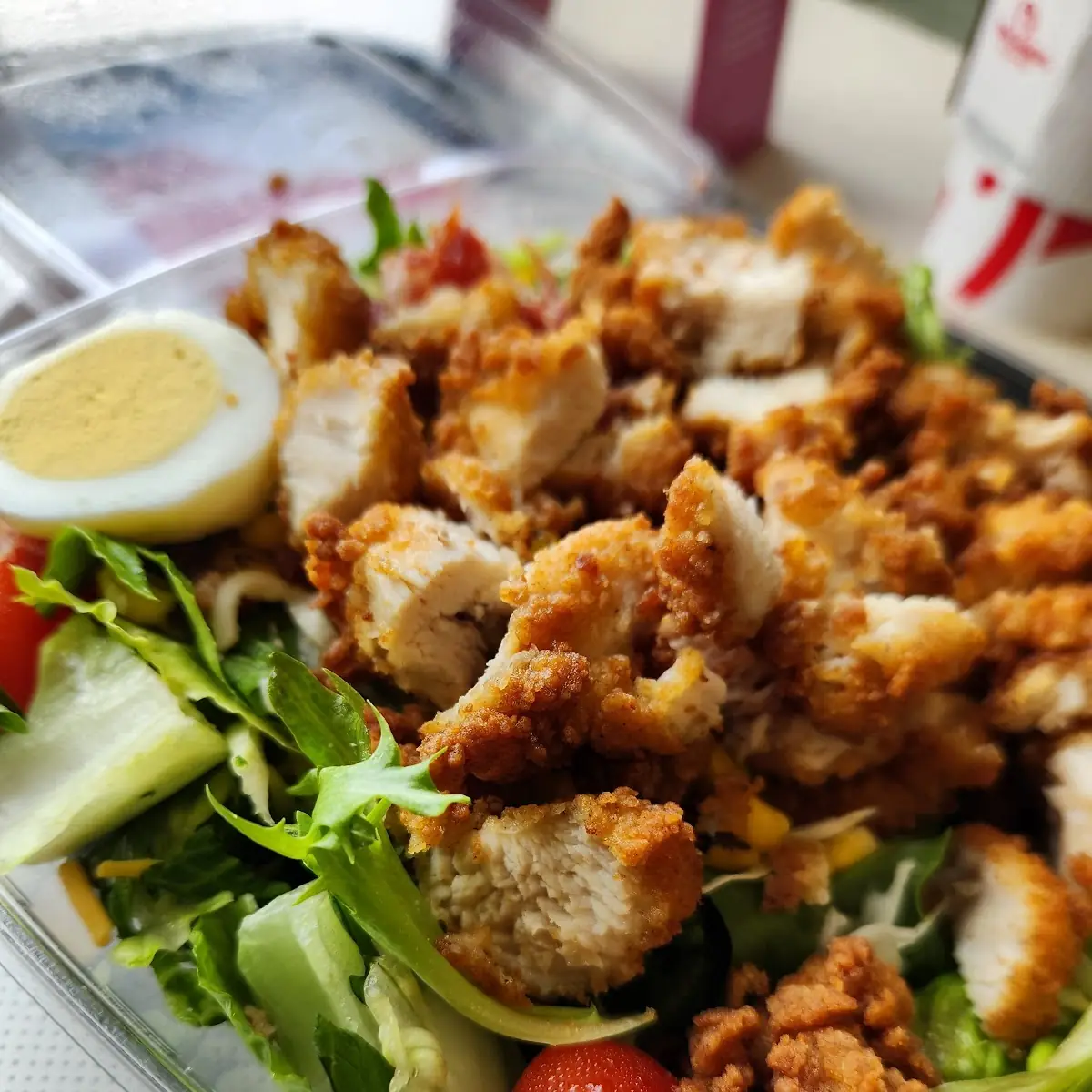 Fried Chicken Salad