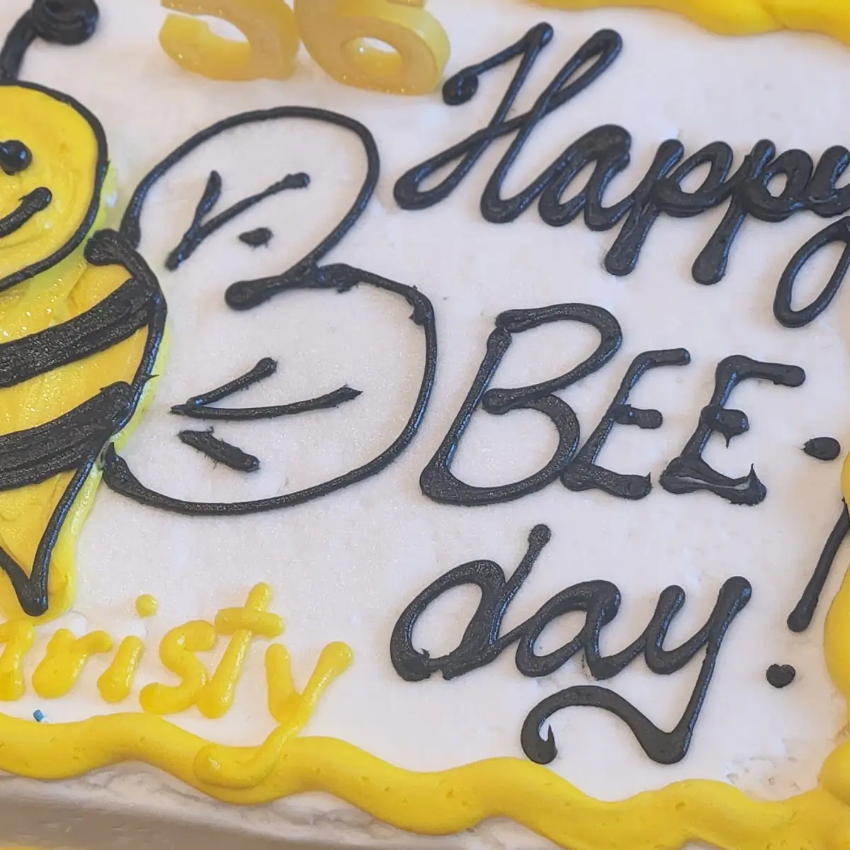 Store Bought Birthday Cake