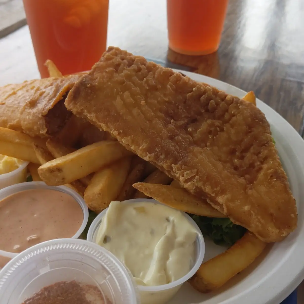 Fried Fish Platter