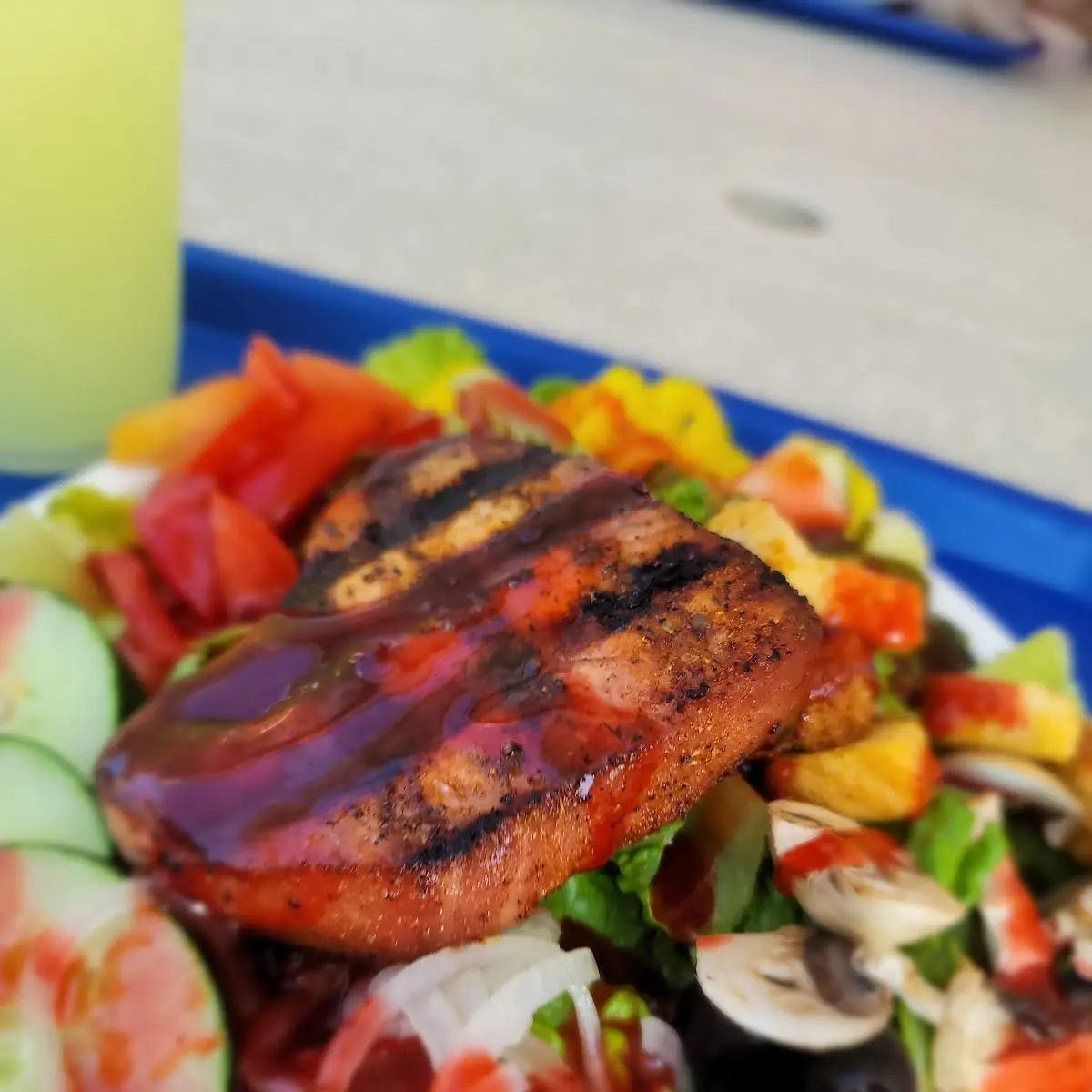 Grilled House Salad