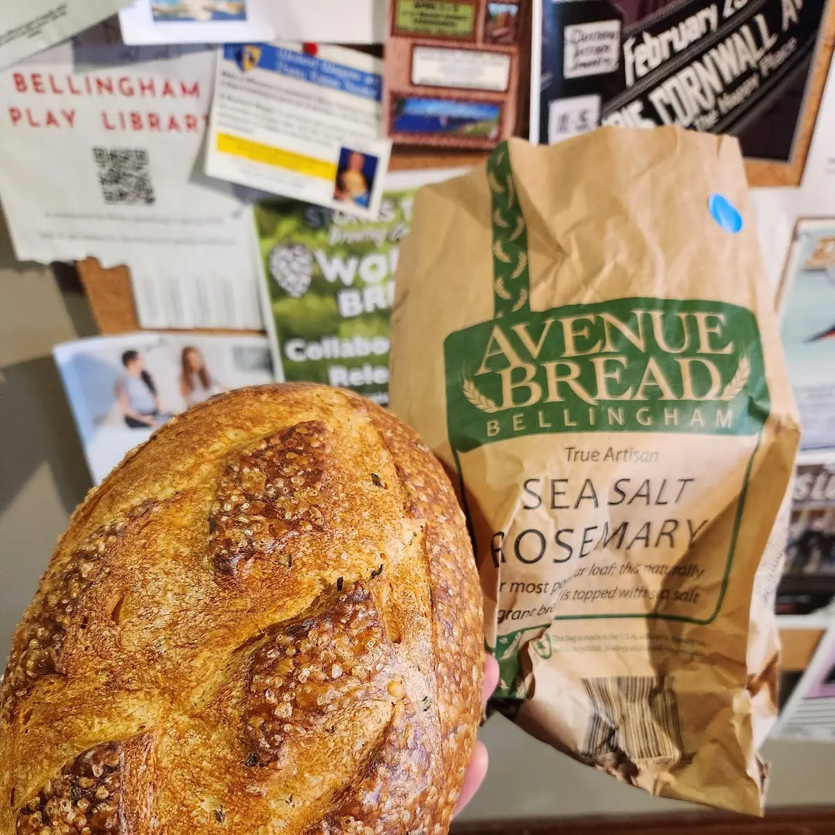 Sea Salt Rosemary Bread