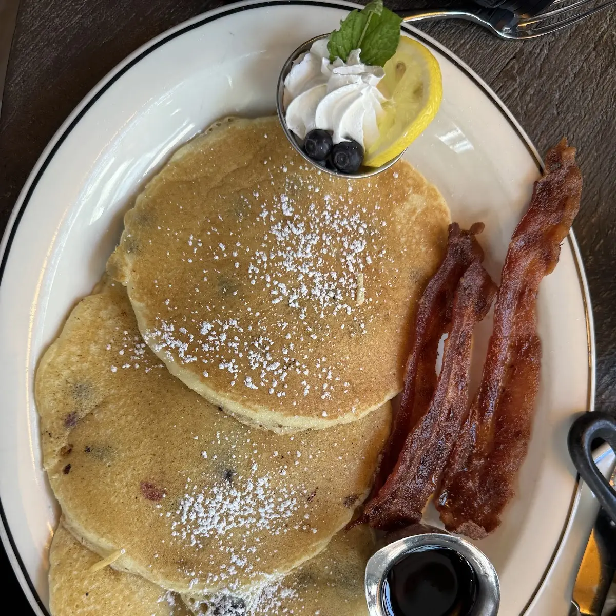 Lemon Blueberry Pancakes