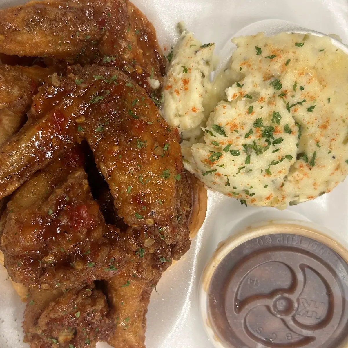 Asian Chili BBQ Wings
