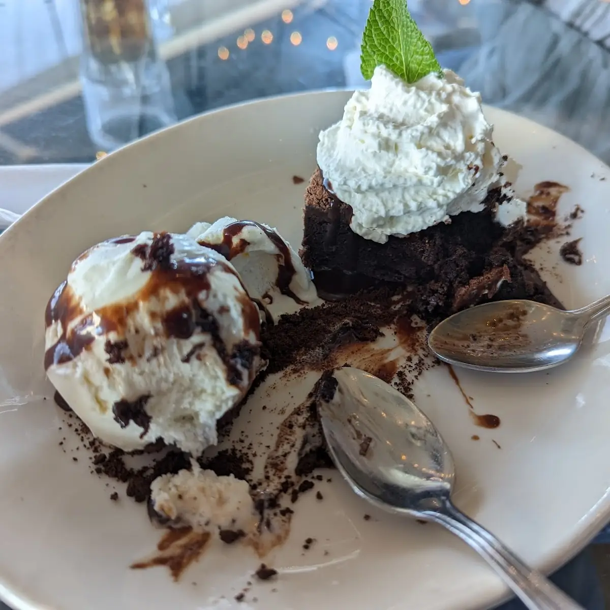 Hot Fudge Sundae with Pecans
