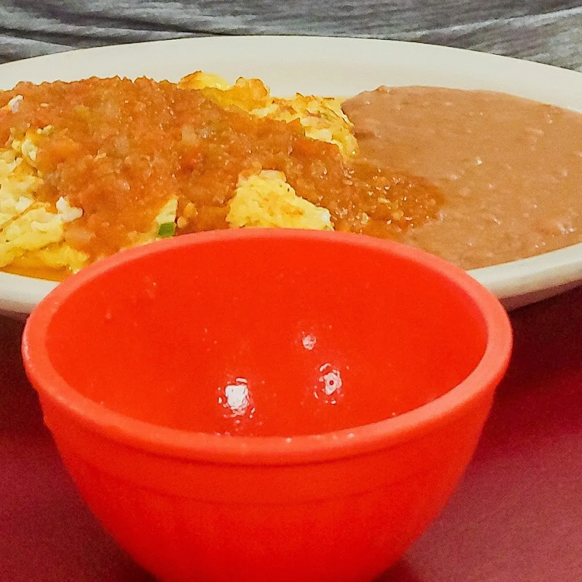 Huevos Revueltos En Salsa