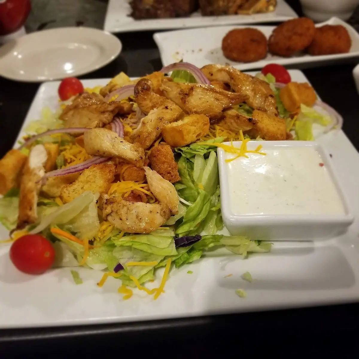 Prime 606 Salad with Homemade Ranch Dressing