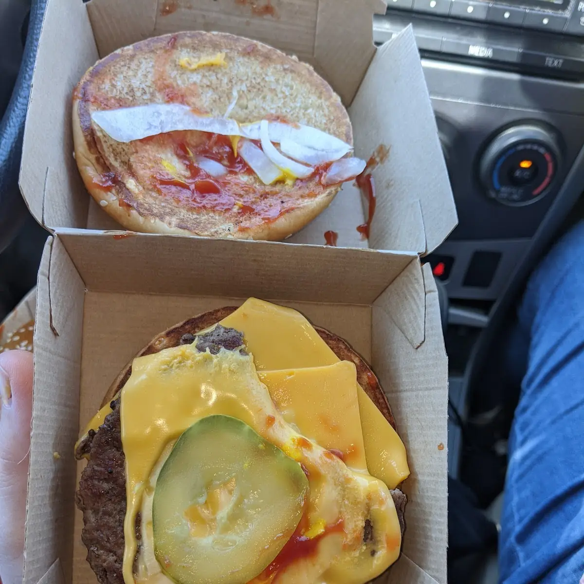 Broken Quarter Pounder