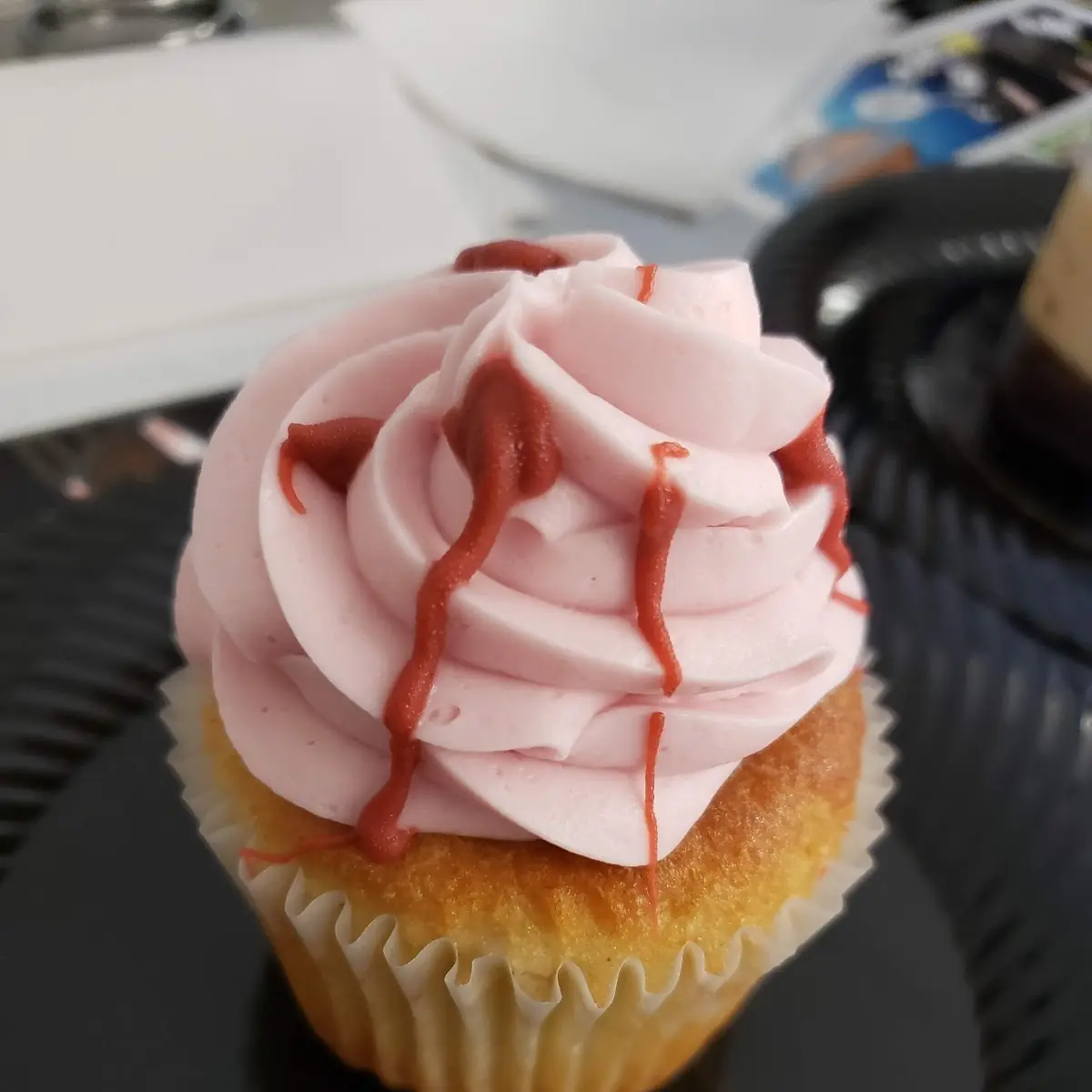 Cotton Candy Cupcake