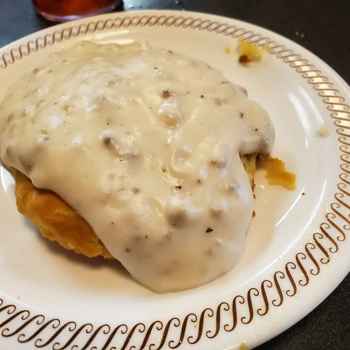 Grilled Biscuit & Gravy