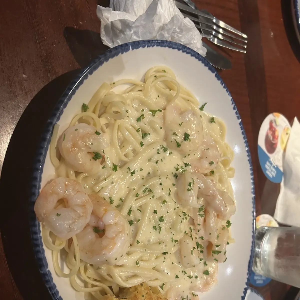 Shrimp Alfredo