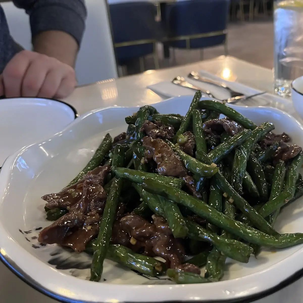 String Bean with Black Bean Sauce