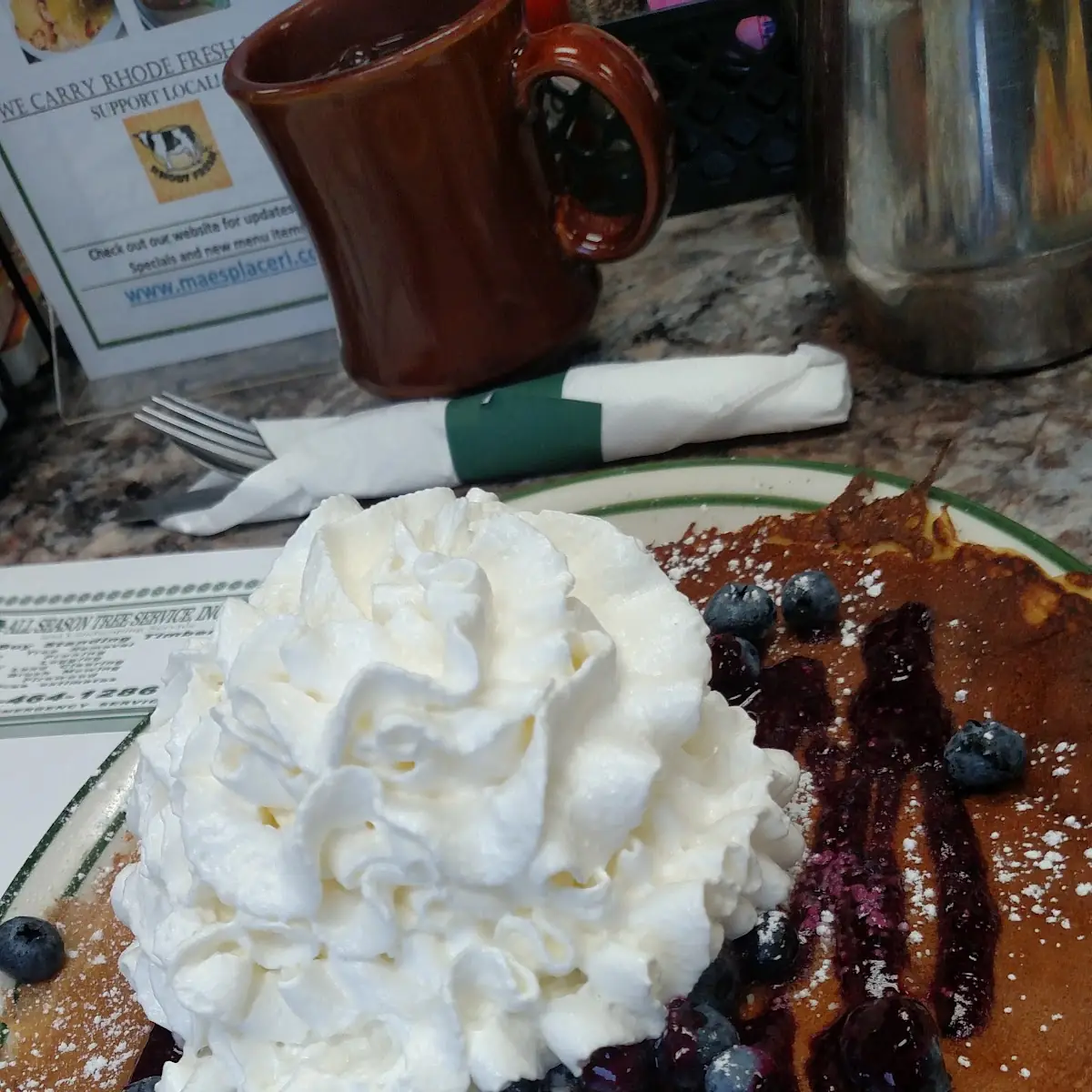 Blueberry Pancakes