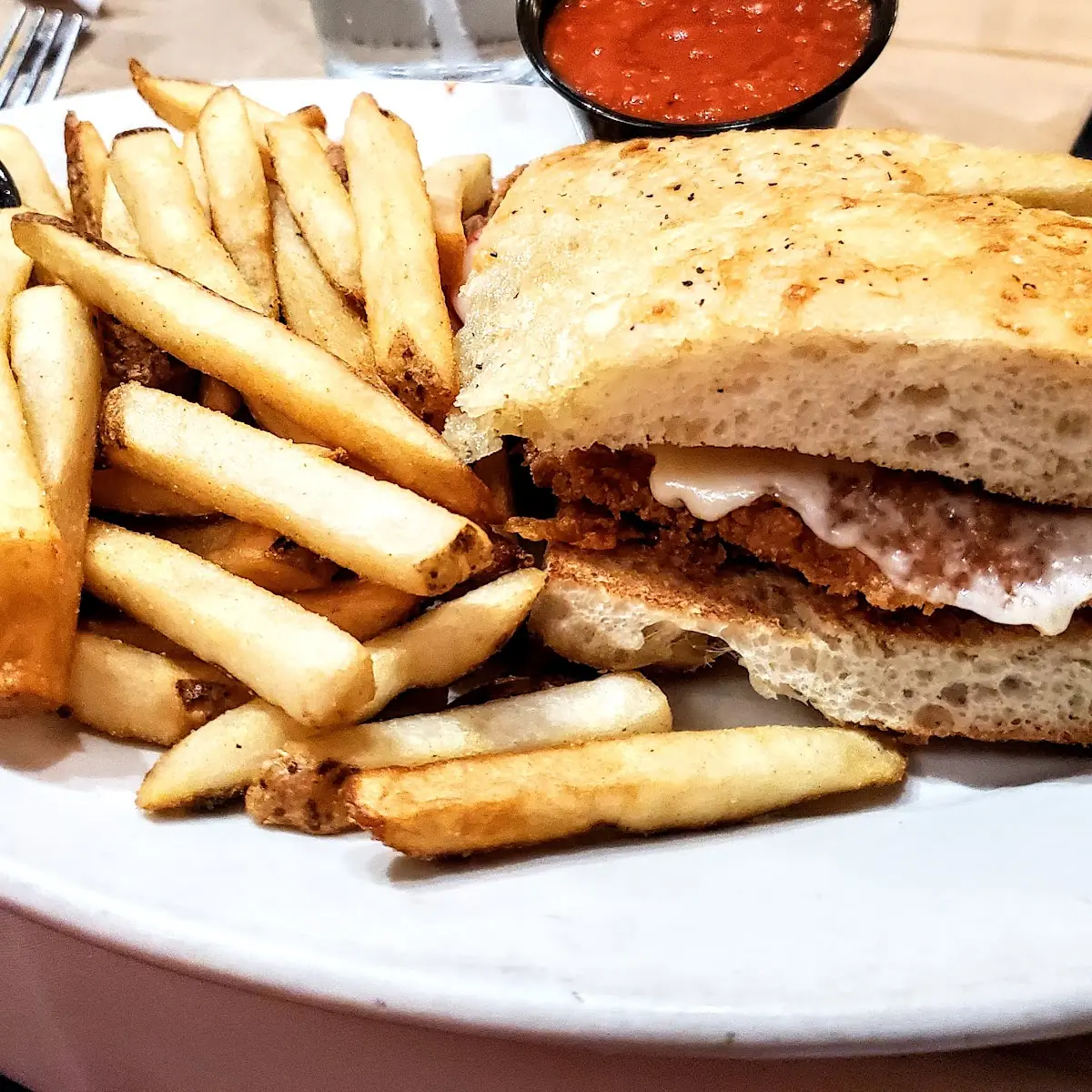 Chicken Parmesan Sandwich