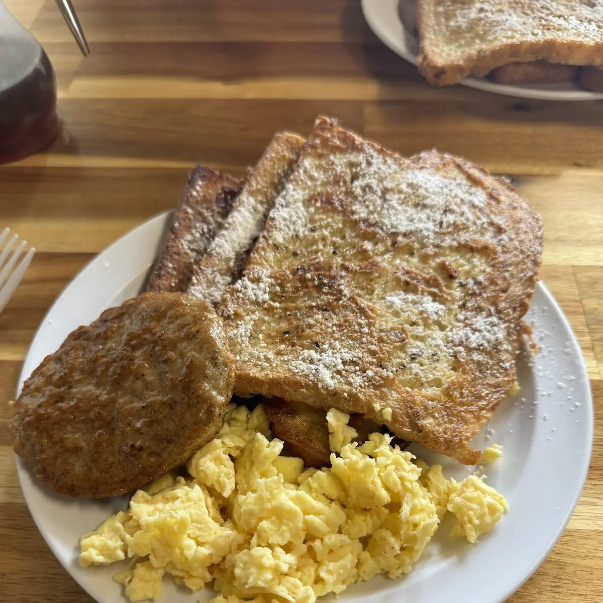 Sausage Gravy & Biscuit Plus Two Eggs & Hash Browns