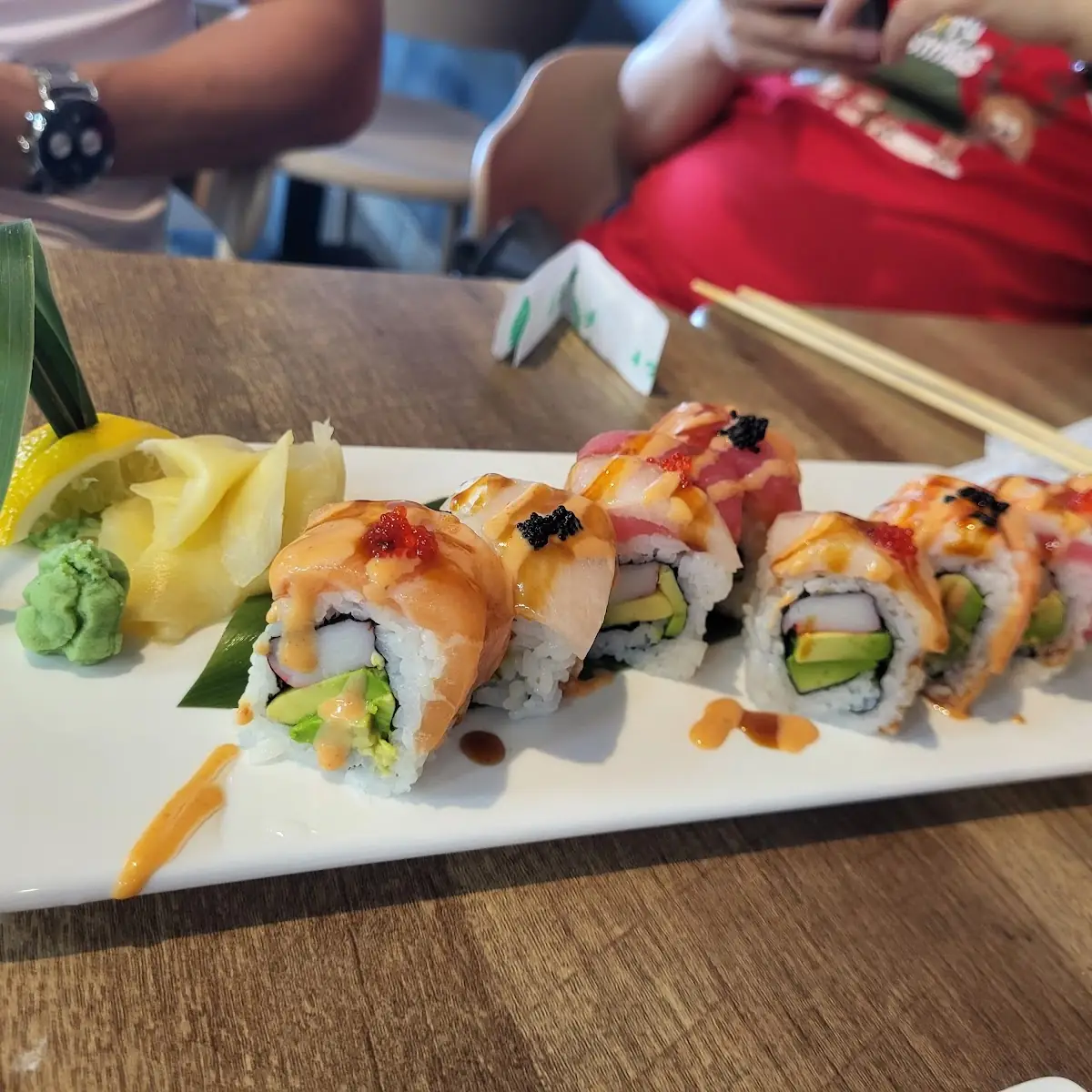 Yellow Tail BBQ Roll