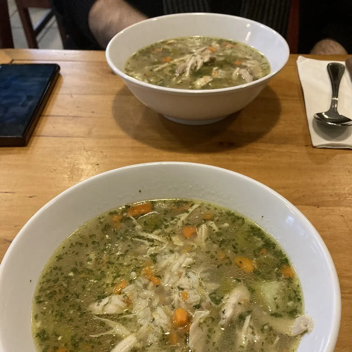 Chicken Noodle Soup with Herbs