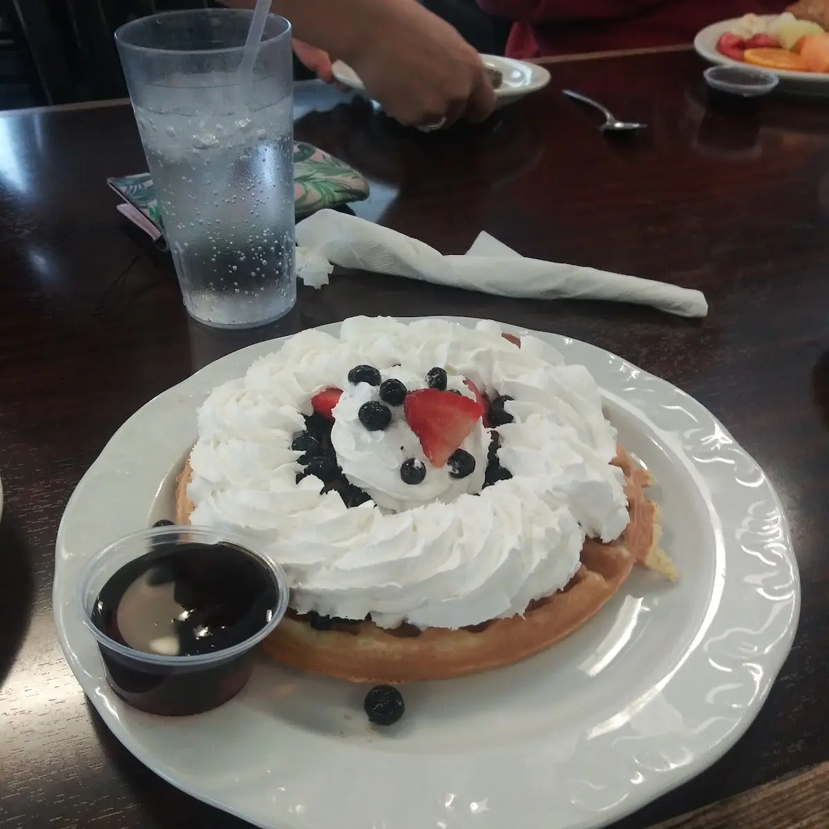 Fruited Belgian Waffle