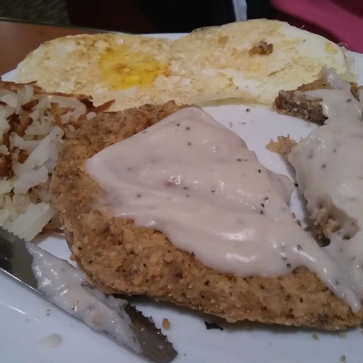 Country Fried Steak & Eggs