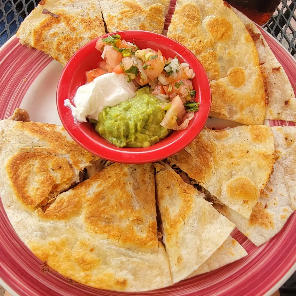 Bean Burrito, Cheese Quesadilla & Chalupa