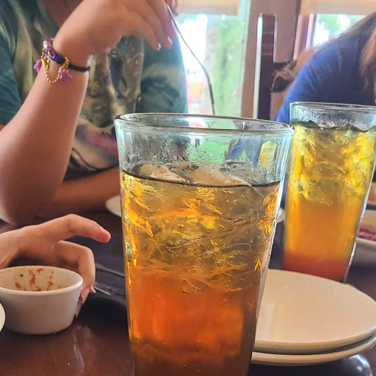 Mango-Passion Fruit Iced Tea