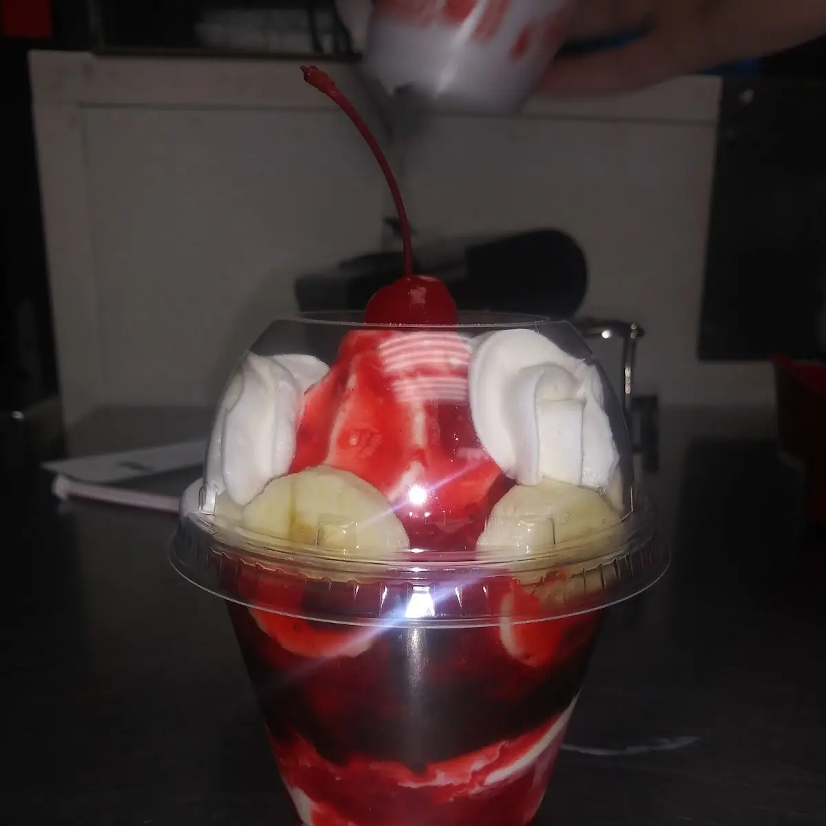 Strawberry Banana Sundae