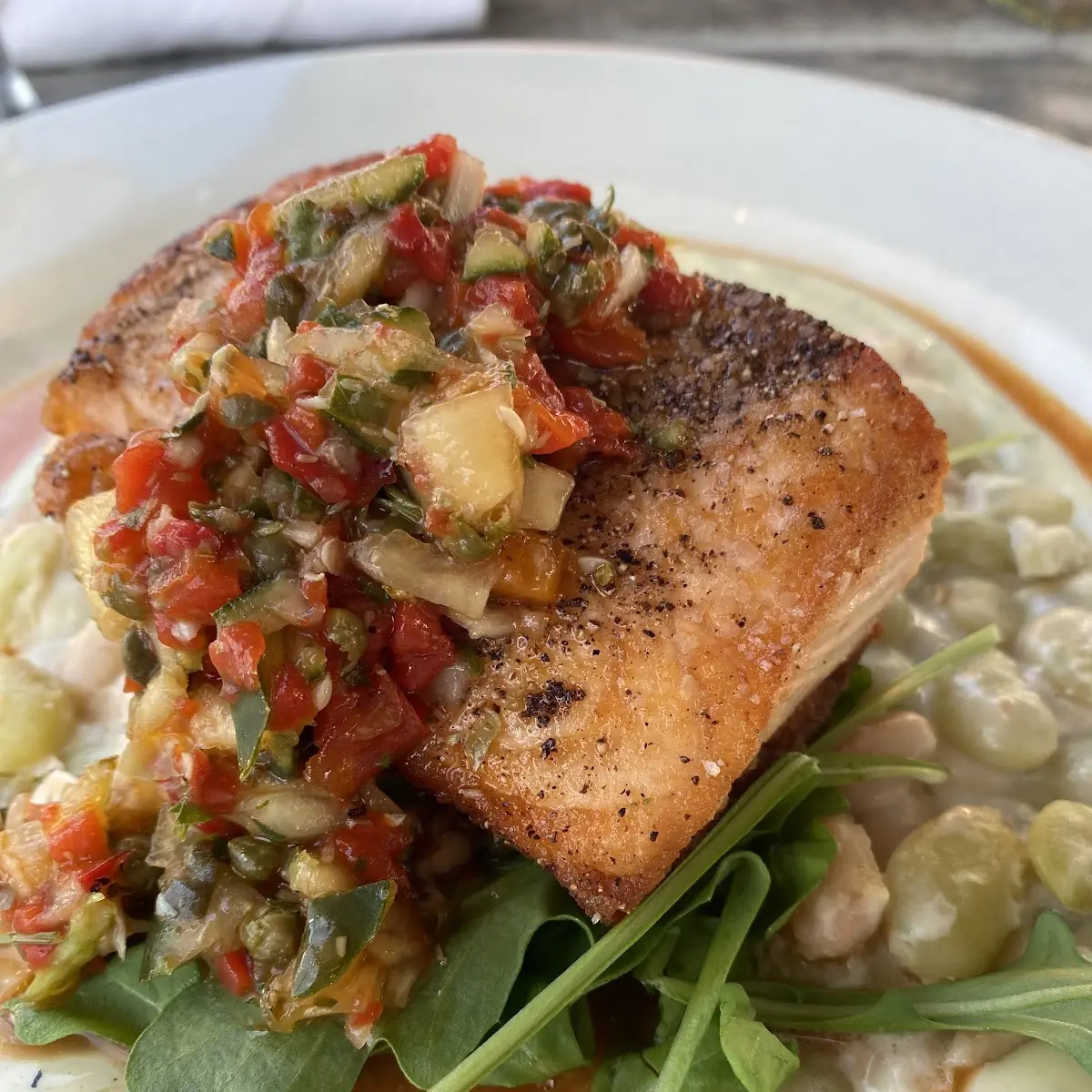 Pan Seared Snapper