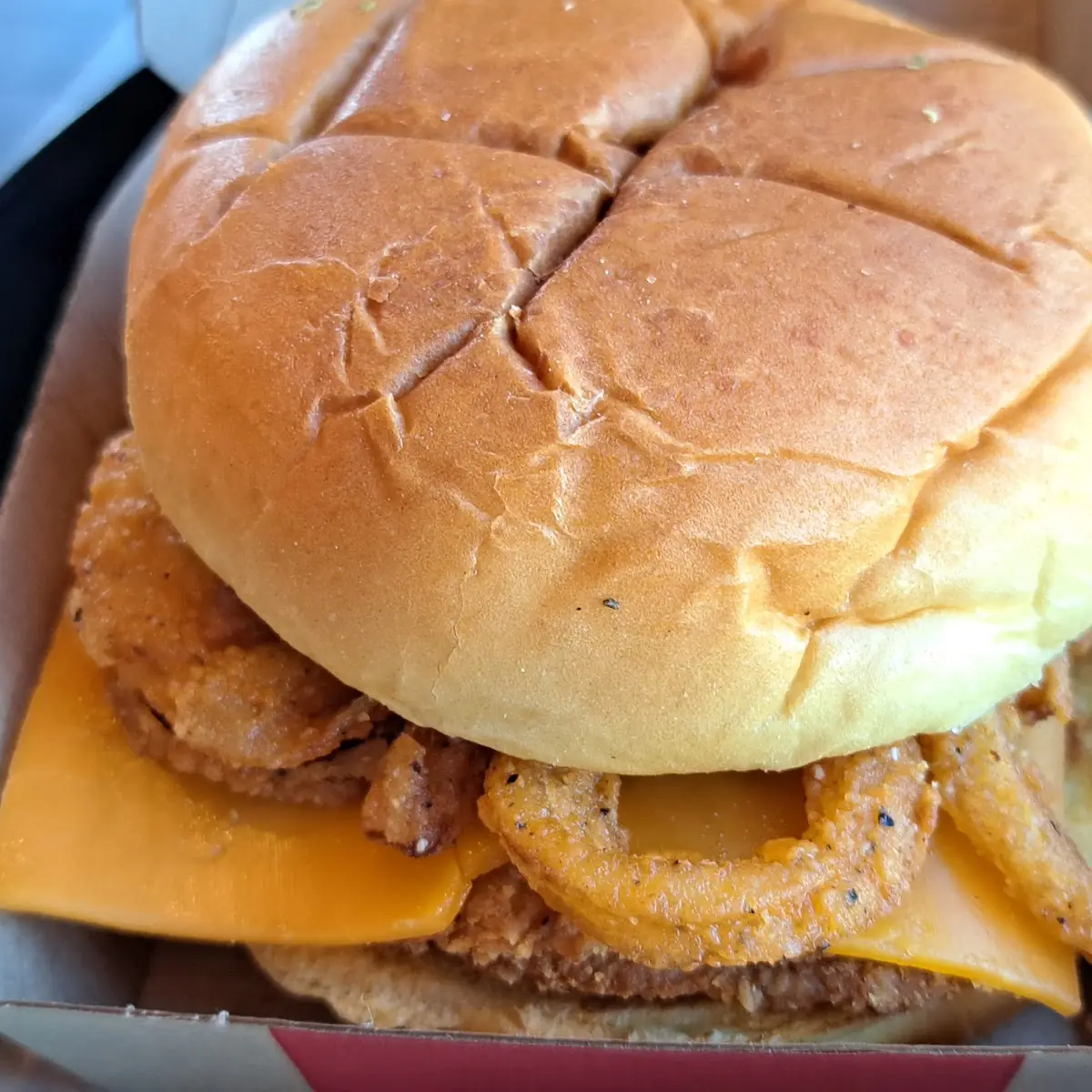 Bourbon Chicken Sandwich