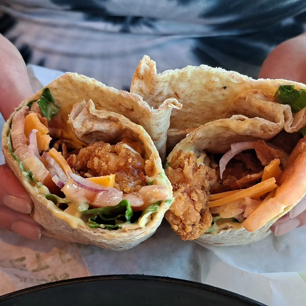 Classic Chicken Club Wrap