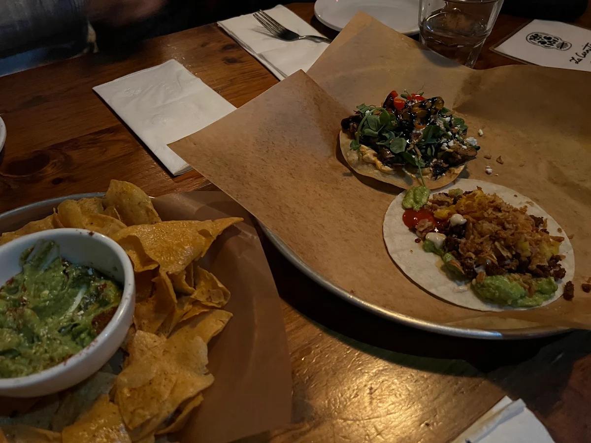 Steak and Chicken Tacos