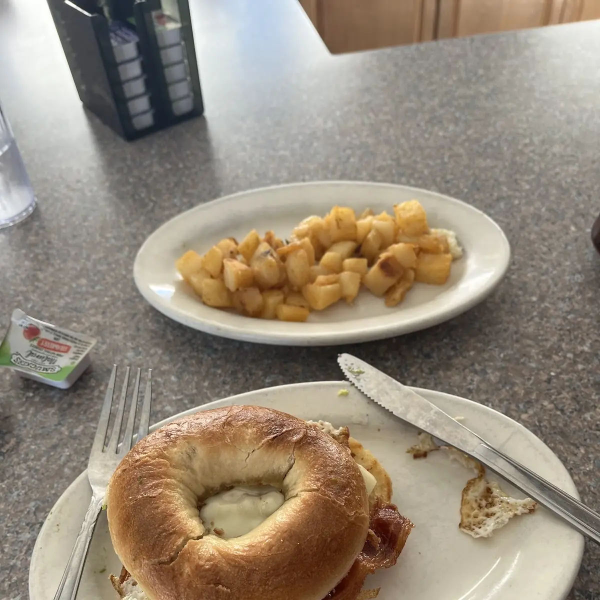 Bacon Egg Cheese Bagel