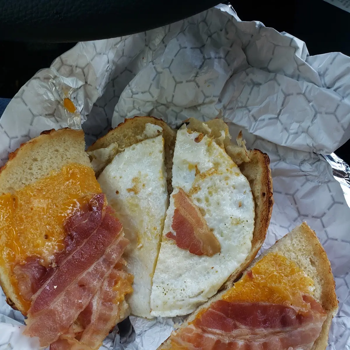Applewood Smoked Bacon Egg and Cheese