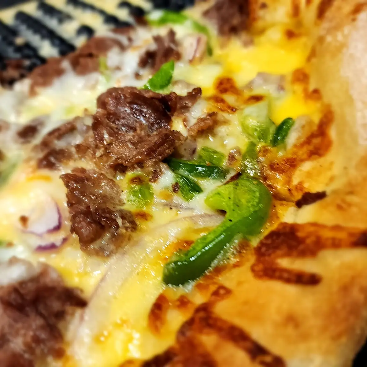 Philly Cheesesteak Pizza
