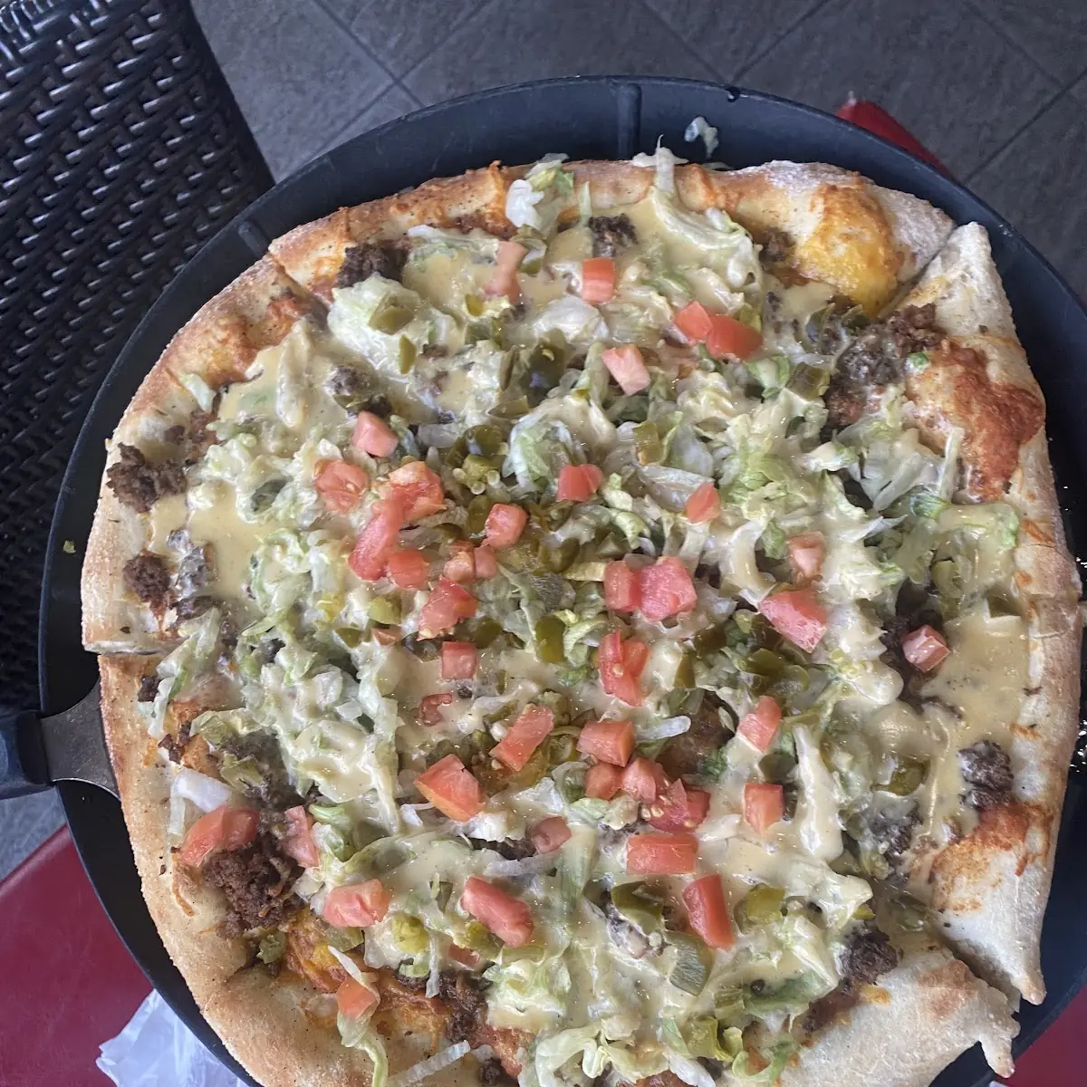 Taco Pizza