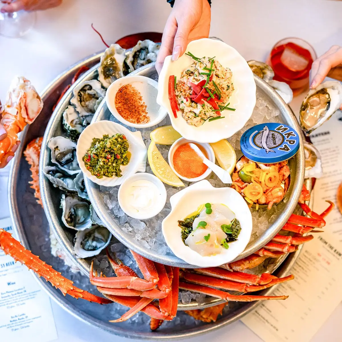 Chilled Seafood Sampler