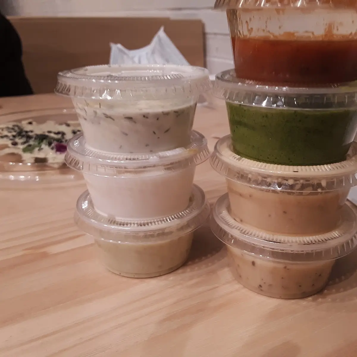 Sauce Options