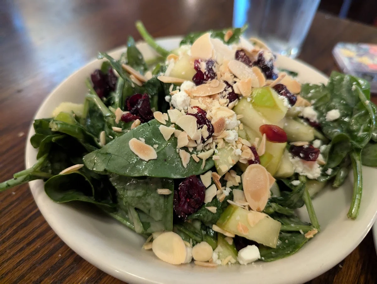 Cranberry Goat Cheese Spinach Salad, The Old Spaghetti Factory (Kelowna)