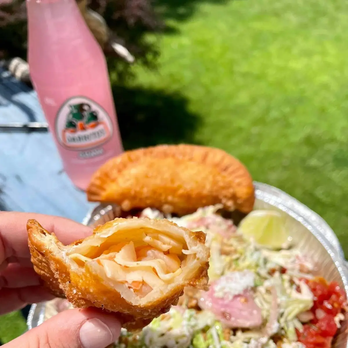 Shrimp and Lobster Empanada