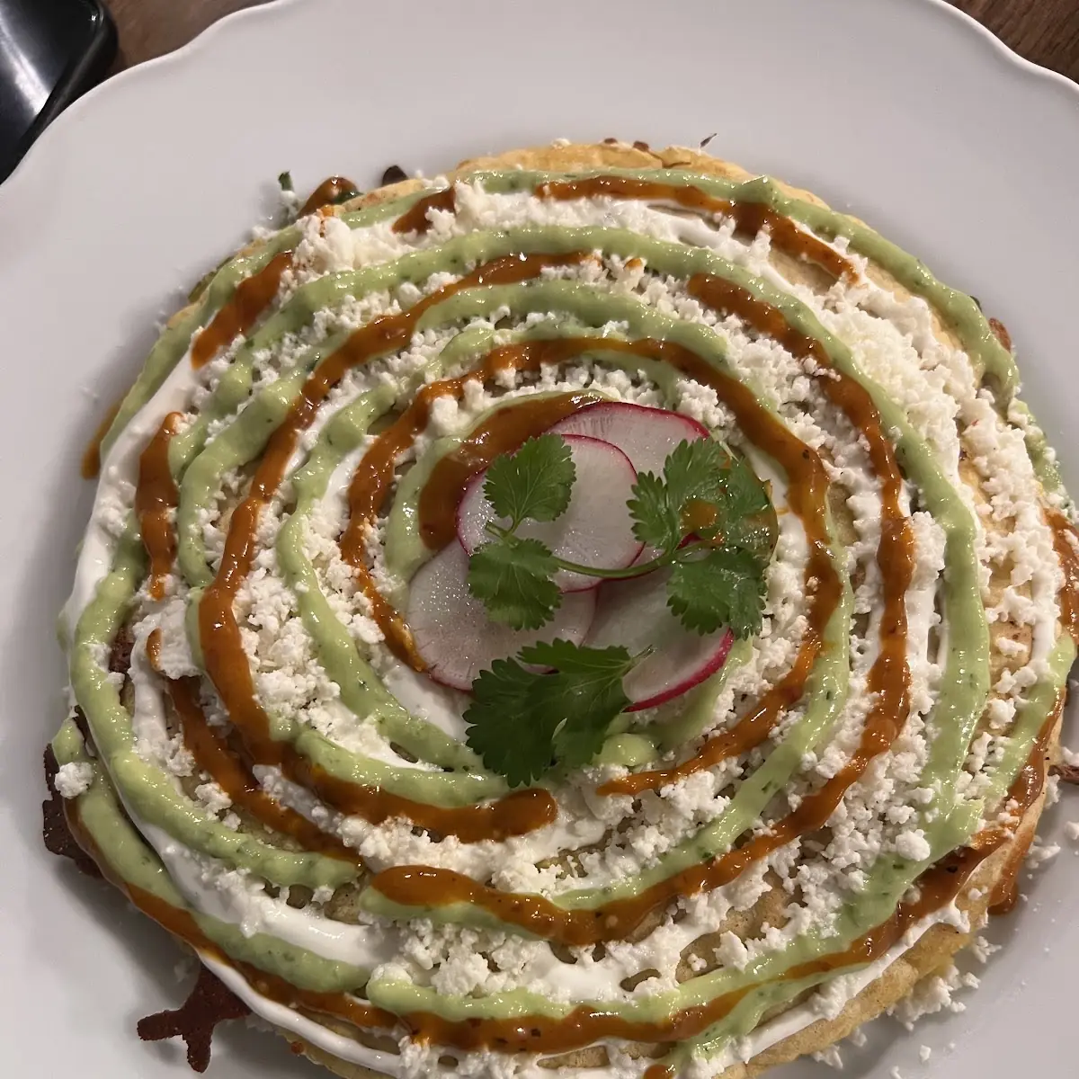 Hand Made Corn Quesadilla