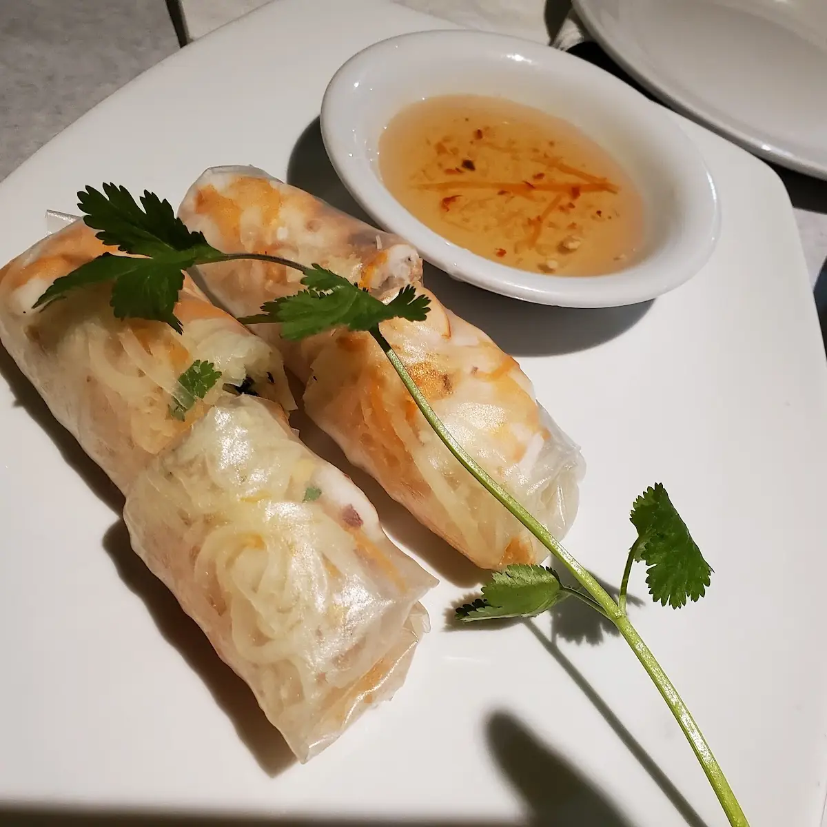 Papaya Spring Rolls
