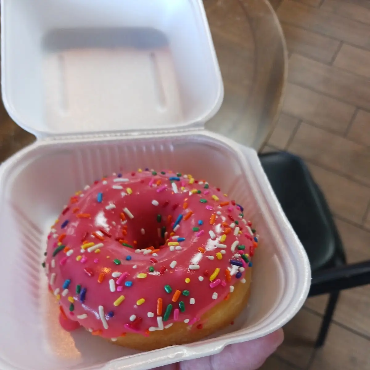 Pink Glazed Donut