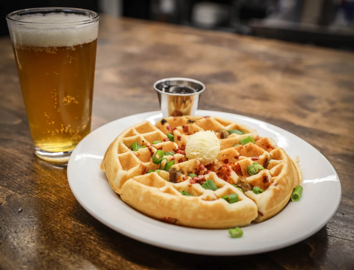 Meat Lover's Waffle