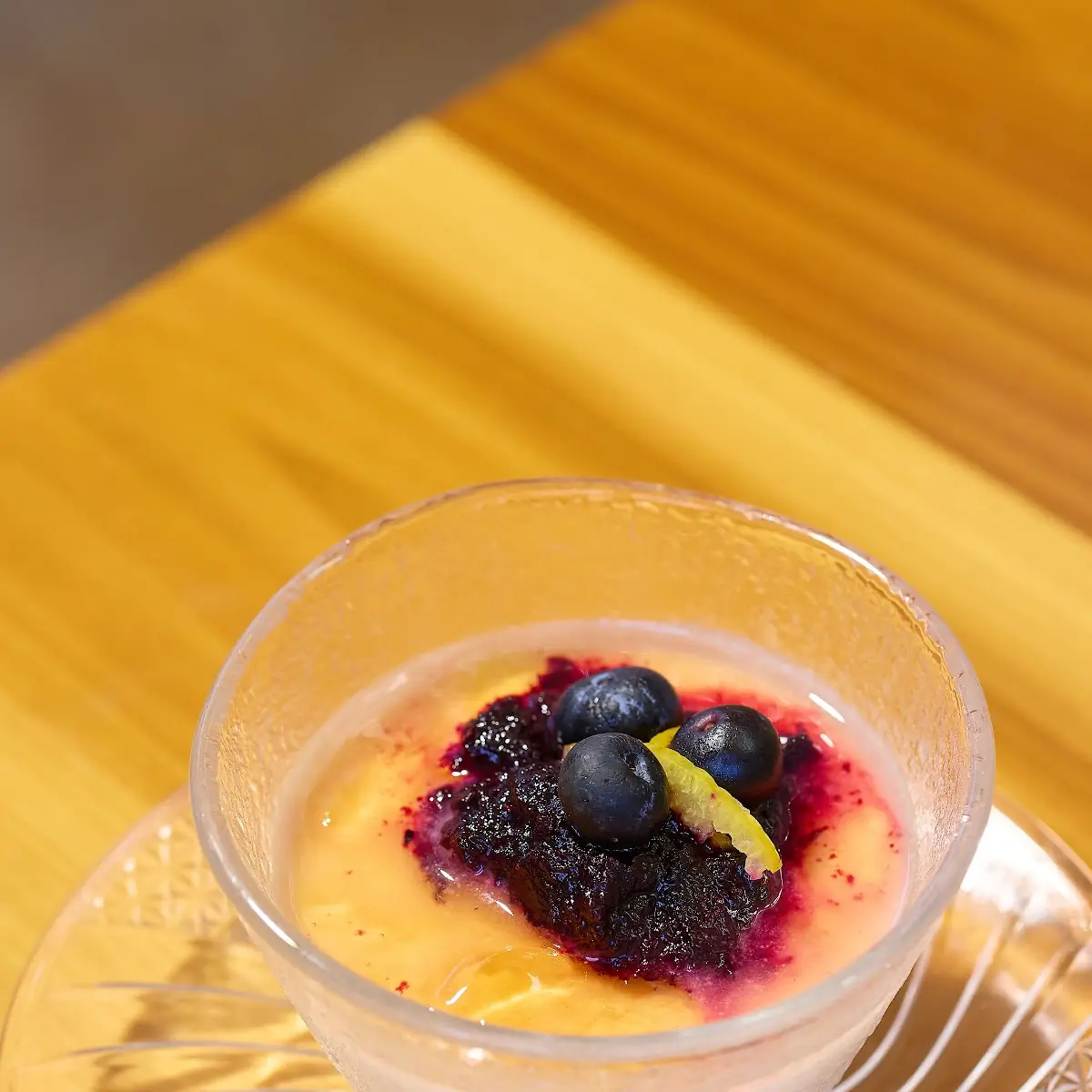 Blueberry Panna Cotta