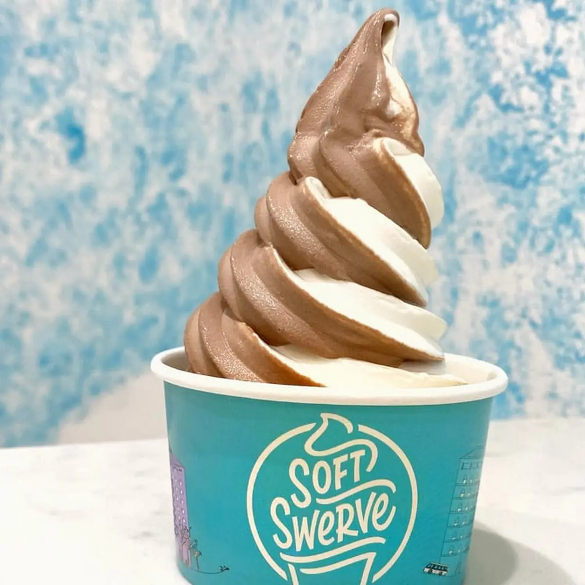 Matcha & Ube Soft Serve