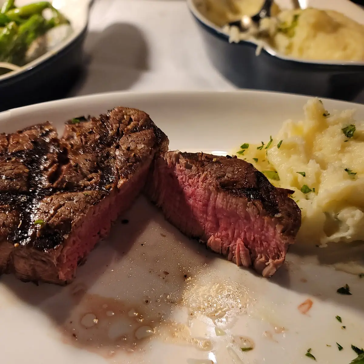 Steak and Mashed Potatoes
