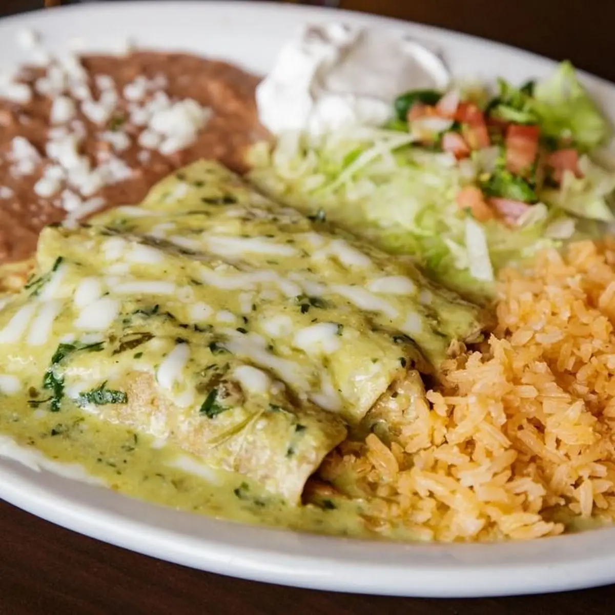 Enchiladas Suizas Dinner