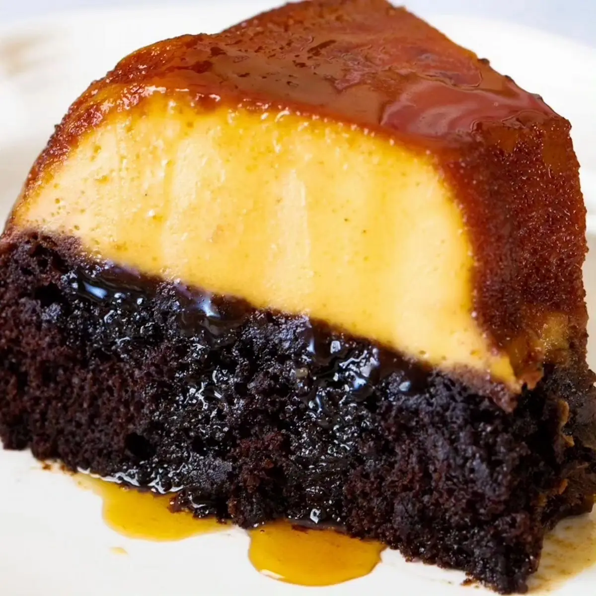 Homemade Choco Flan